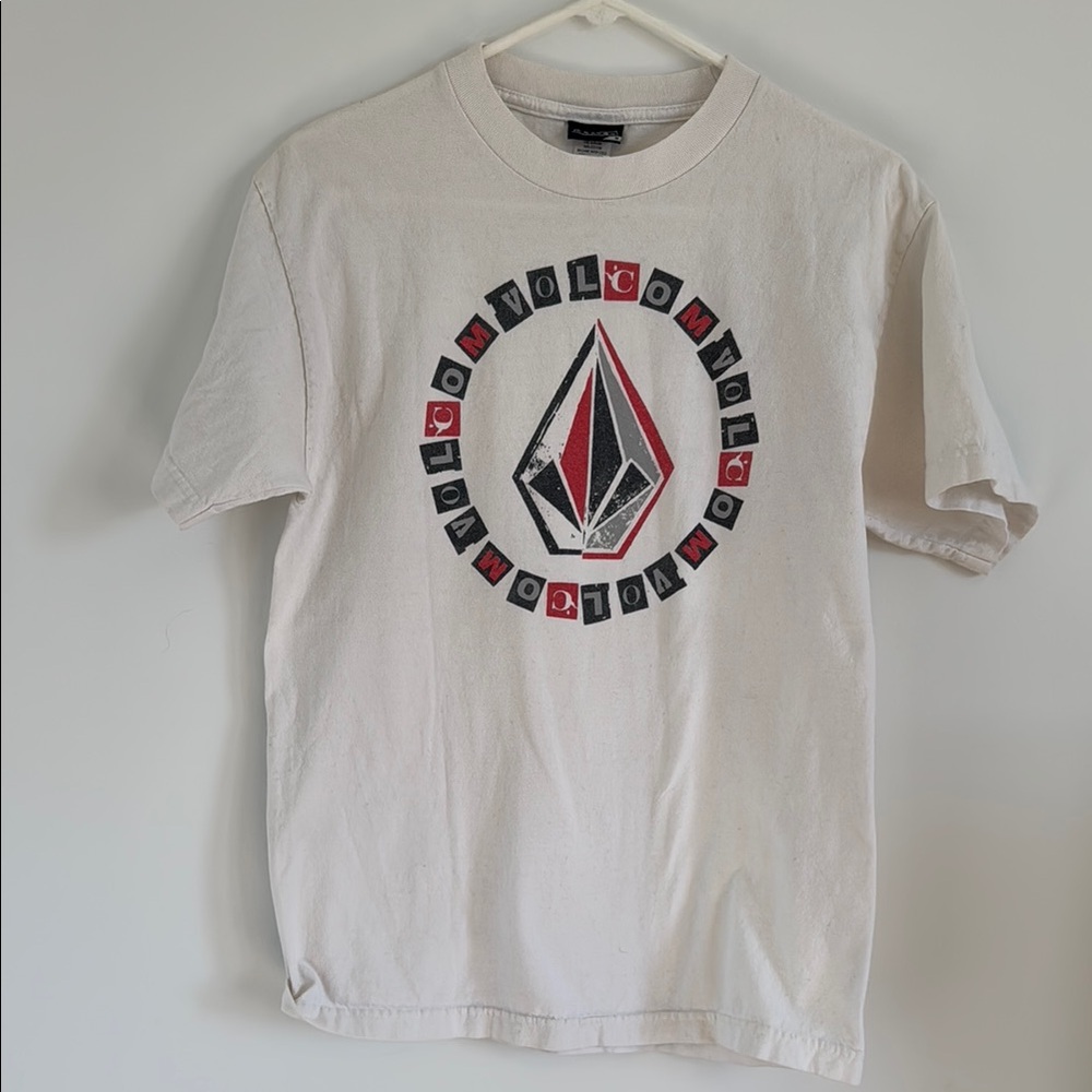 Volcom Men's White Graphic T-Shirt